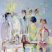 l'Invitation ~ Huile sur toile