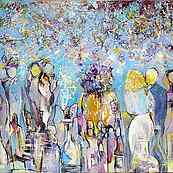 Rception ~ Huile sur toile