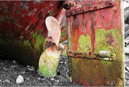 Jeter l'ancre... Cimetière de bateaux de Camaret