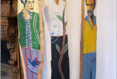 Totems - 2000 (acrylique sur bois)