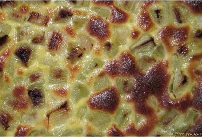 Tarte à la rhubarbe