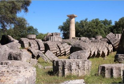 Olympie - le Temple de Zeus