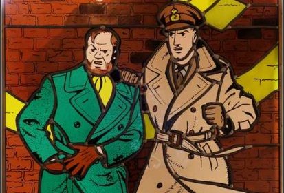 de la BD au Vitrail - Blake et Mortimer