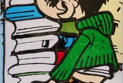 de la BD au Vitrail - Gaston Lagaffe
