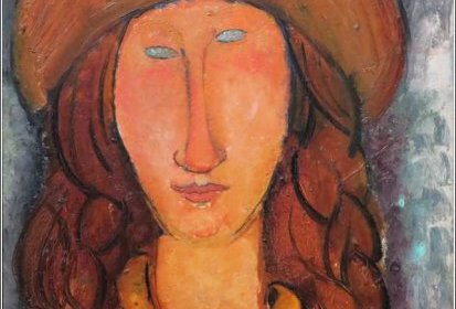 Amedeo Modigliani - Jeanne Hébuterne (1908) huile-sur-toile