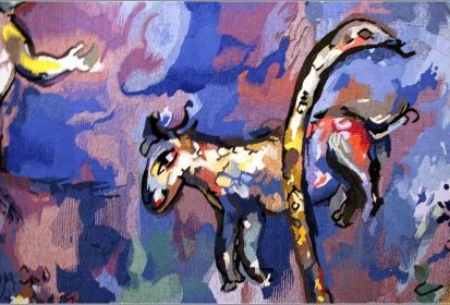 Chagall - la Paix (tapisserie - détail)
