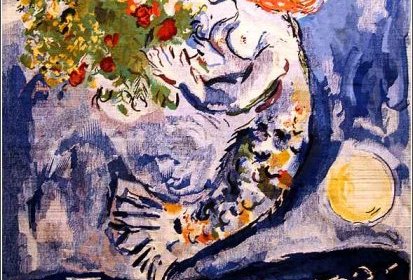 Chagall - la Baie des Anges (tapisserie)