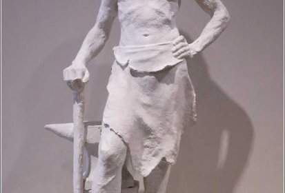 Alfred Boucher - Le Forgeron- 1881 (plâtre)