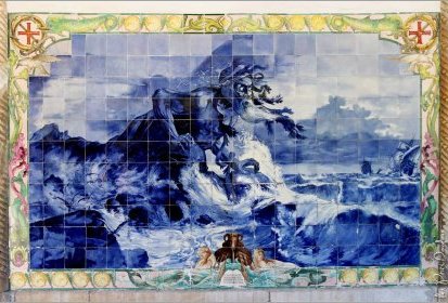 Palais de Buçaco - azulejos