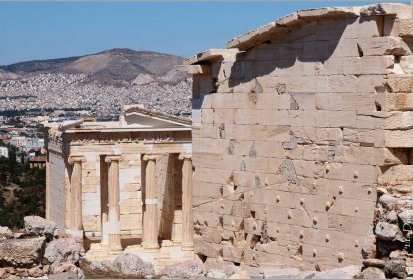 Acropole d'Athènes - temple d'Athéna