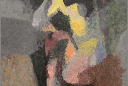 Jacques VILLON - Nu se coiffant