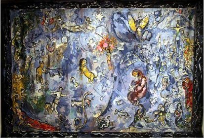 Chagall - la Paix (tapisserie)