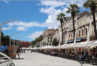 Split - promenade de la Riva