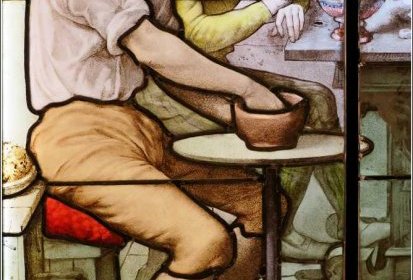 l'Histoire de la céramique (1878) L.C.A. Steinheil (détail)