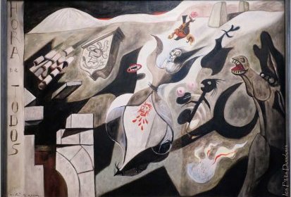 André Masson - Hora de todos (1937) huile-sur-toile