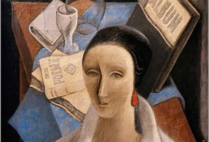 METZINGER Jean - Buste de femme et nature morte