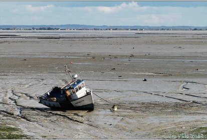 Cancale - à marée basse