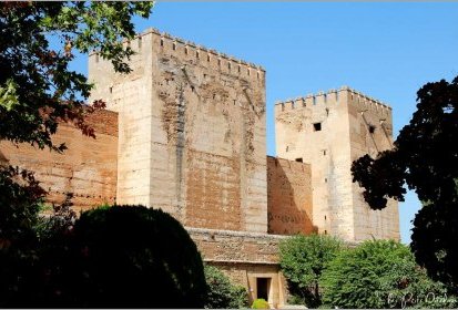 Alhambra, murailles de l'Alcazaba