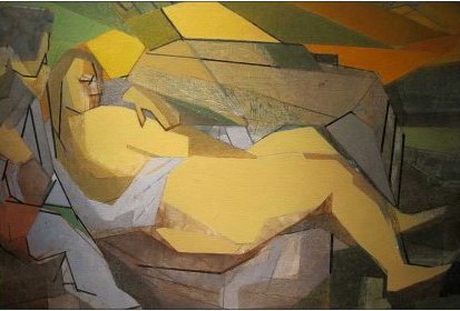 André BEAUDIN - la Nymphe (et le berger)