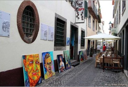 Funchal - rua de Santa Maria