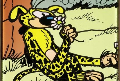 de la BD au Vitrail - le Marsupilami