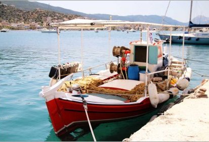 Poros - le long des quais