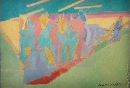 VILLON Jacques - En plaine, vers 1950