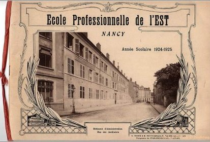 Ecole professionnelle de l'Est 1924-1925