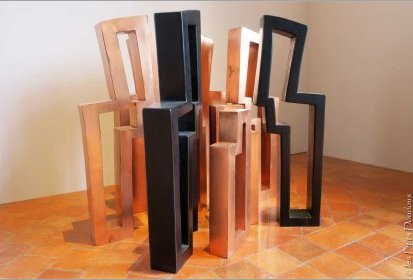 Parvine Curie - Habitacle, Mère Labyrinthe (bois & métal)