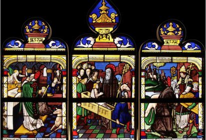 Troyes, église Saint-Nizier, La Vie de saint Gilles , vers 1520