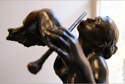 Camille Claudel - La Joueuse de flûte (1905) bronze