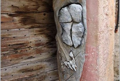 Joucas, sculpture "Sérénité"