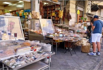 Athènes - Marché Central rue Athinas