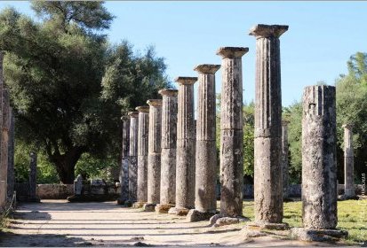 Olympie - la Palestre