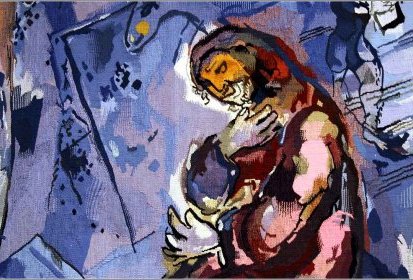 Chagall - la Paix (tapisserie - détail)