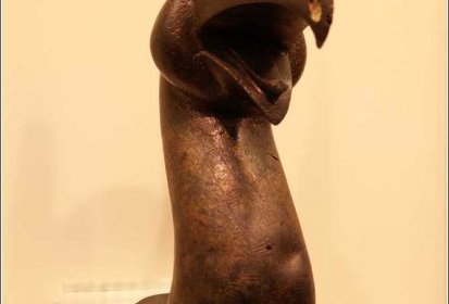 Olympie - Griffon en bronze