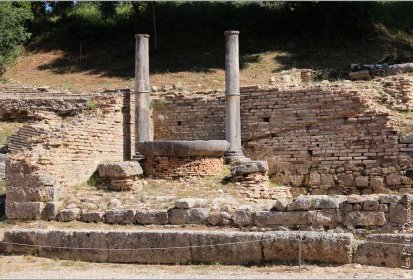Olympie - Nymphée d'Hérode Atticus