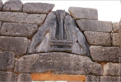 Mycènes - la Porte des Lionnes