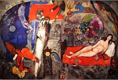 Chagall - A la femme (tapisserie)