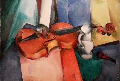 HAYDEN Henri - Nature morte au violon, 1914