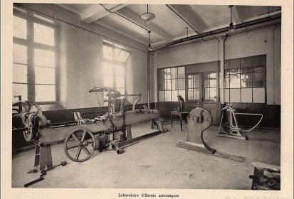 le laboratoire d'essais mécaniques