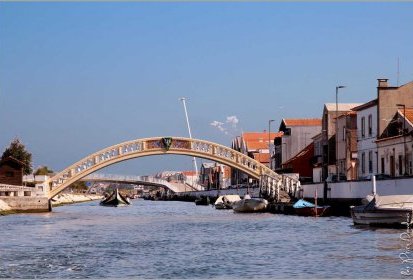 Aveiro - Pont de Carcavelos, sur le canal de São Roque