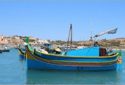 Dans le port de Marsaxlokk