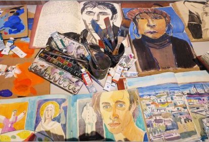 Dans l'atelier de Laurent Corvaisier