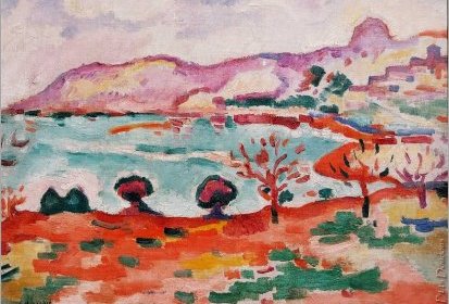 BRAQUE Georges - Paysage à l'Estaque, 1907
