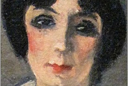 Georges KARS - Femme aux roses rouges