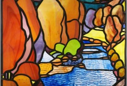 Francis Chigot - Paysage en bord de Vienne - 1920