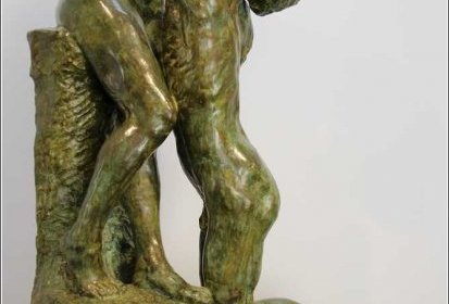 Camille Claudel - Sakountala (1888) bronze de sauvegarde 1987