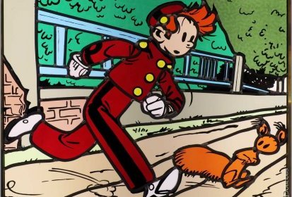 de la BD au Vitrail - Spirou