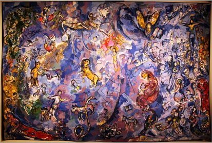 Chagall - la Paix (tapisserie)
